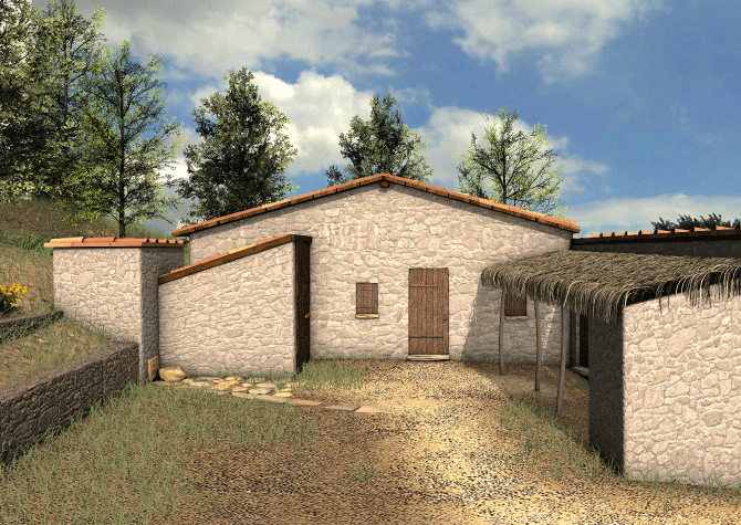 Archeologia virtuale: gli edificiVirtual archaeology: the buildings